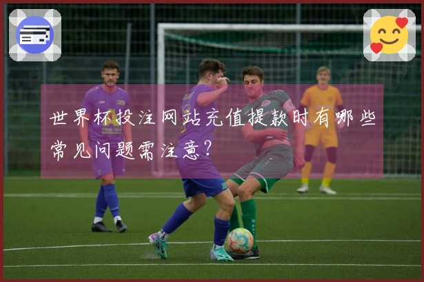 世界杯投注网站充值提款时有哪些常见问题需注意？