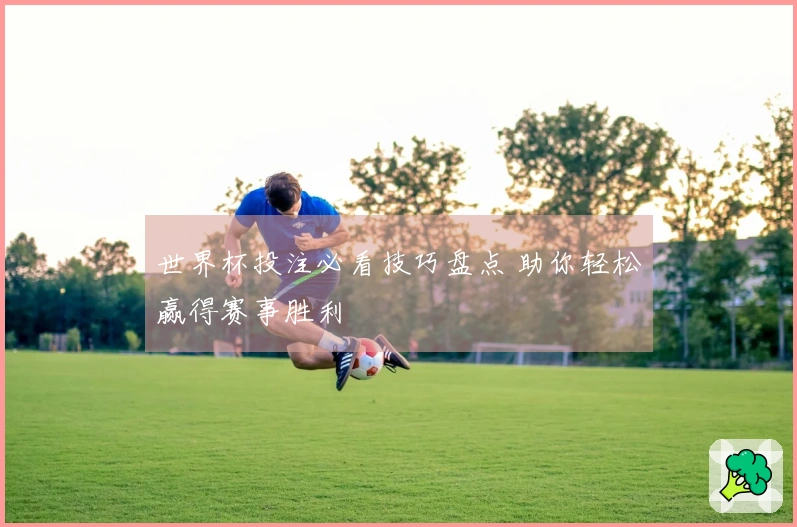 世界杯投注必看技巧盘点 助你轻松赢得赛事胜利